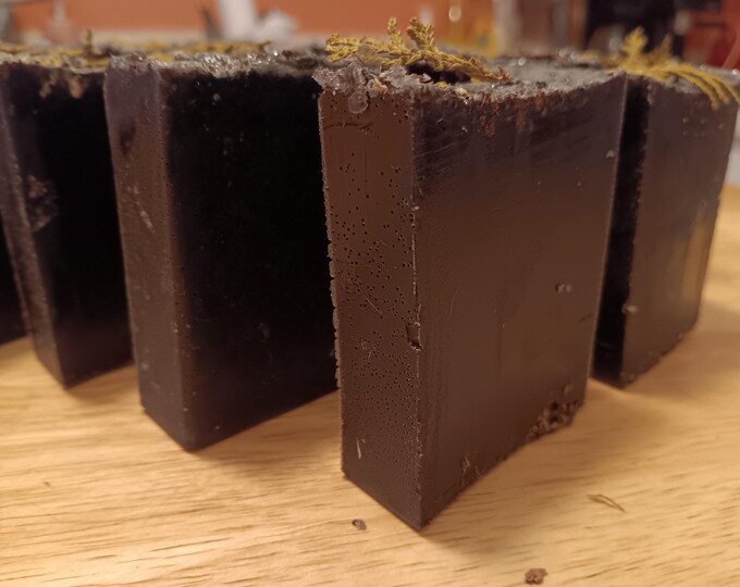 Hemp Oil, Charcoal, Juniper Soap