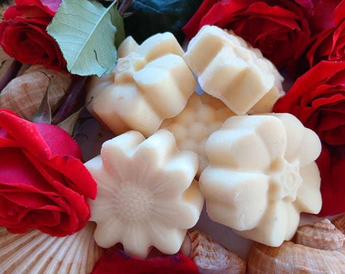 Flower Shaped, Coconut Milk, Almond Oil, Shea Butter Baby Soap!
