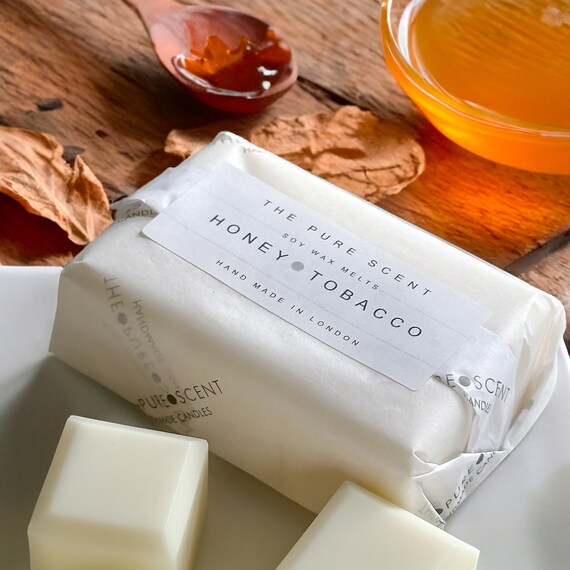 tobacco scented wax melts Bhg Luxury Fragrance, Spiced Apple Tobacco, Size: 2.5 oz The 5.5 oz Wax Melts in Sweet Tobacco Leaves deliver a rich and inviting fragrance that fills your space with warmth and depth Honey & Tobacco Soy Wax