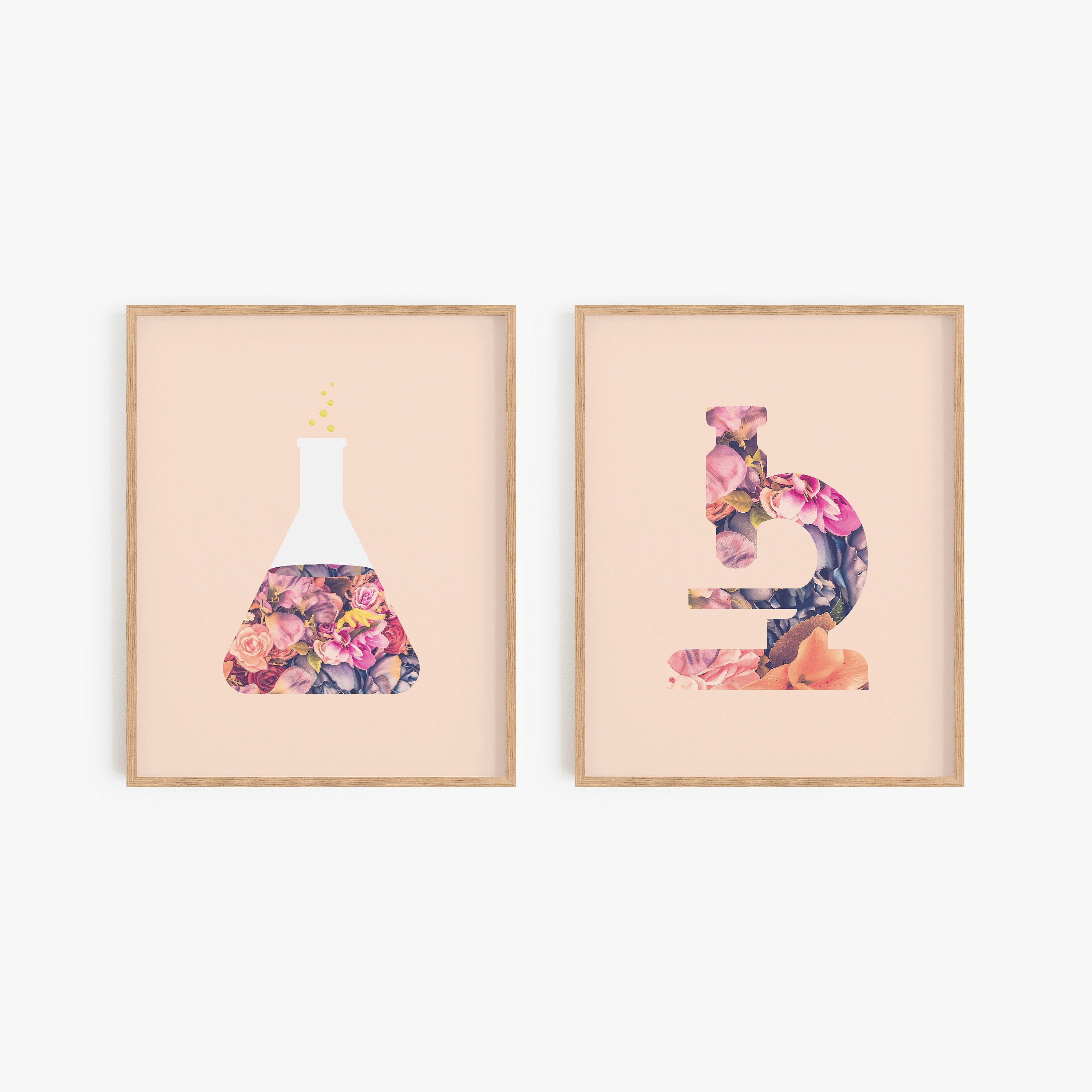Science Decor for Women Laboratory Art Prints Girl Science - Etsy