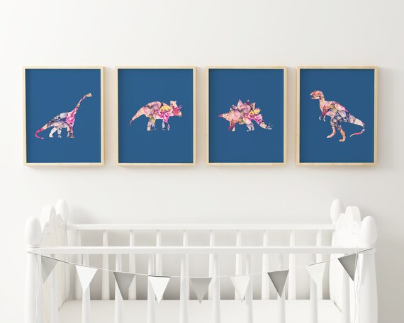 girl dinosaur nursery