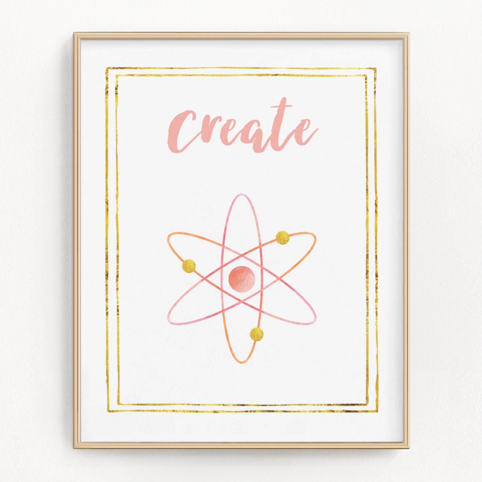 Feminist Nursery Print Set Science Themed Baby Shower Gift Etsy