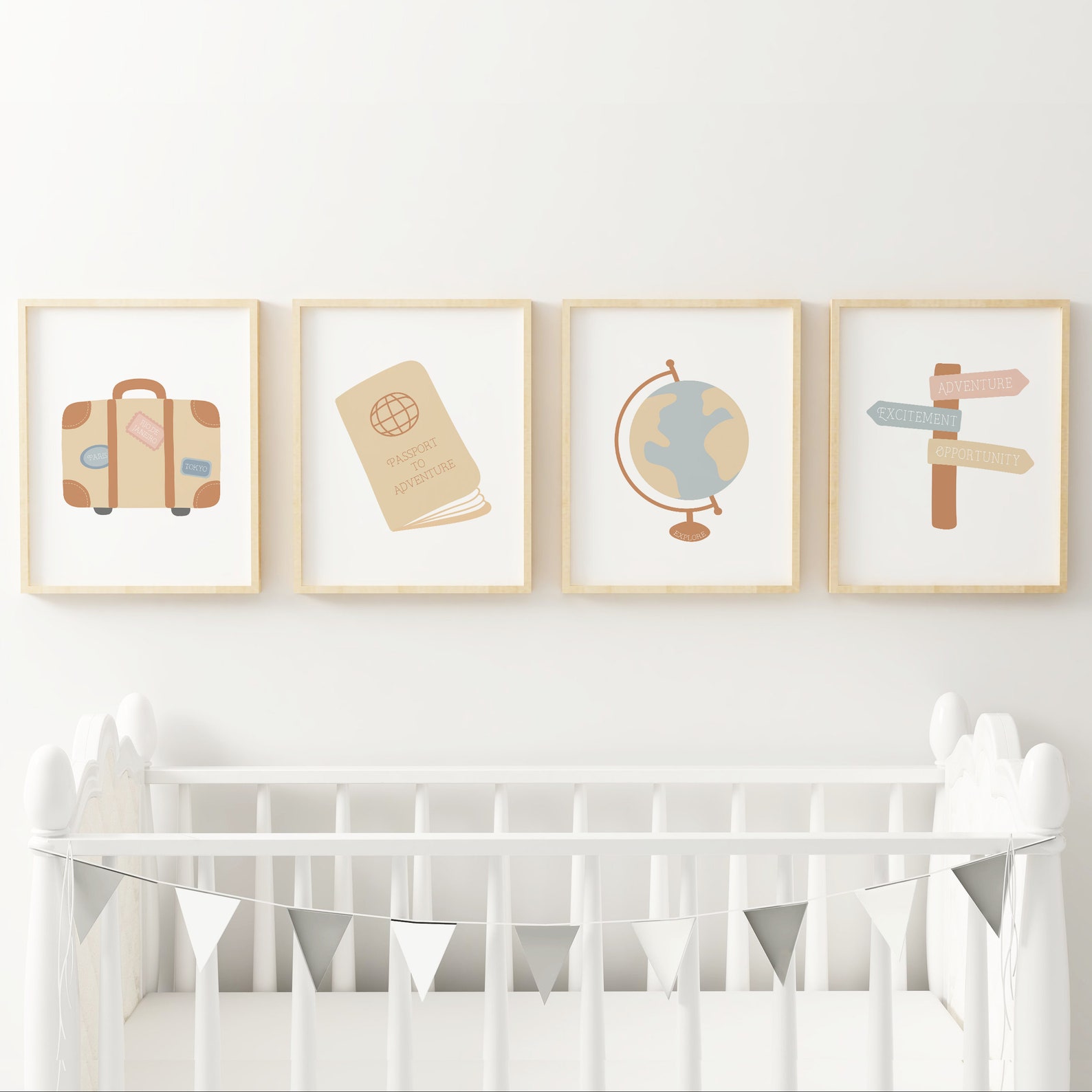 Neutral Wall Art Travel Themed Printable Art Travel Home Etsy