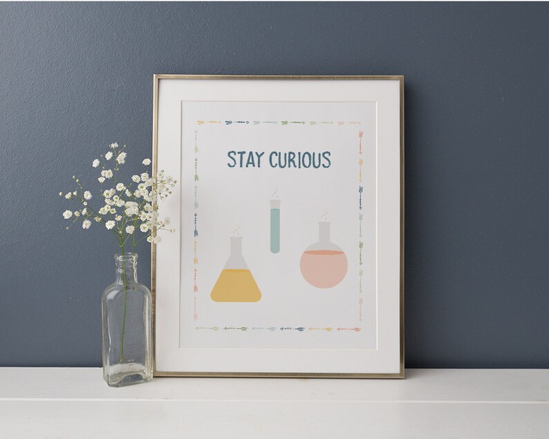 Science Classroom Decor / Printable Decorations DIY / School Etsy