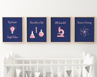 Science Wall Art - Etsy
