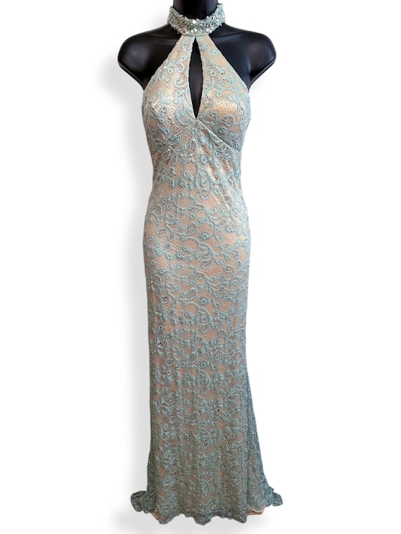 Haut Licou (halter) Sans Manches Bleu Sarcelle - Taille 10 - Neuf Sans étiquettes