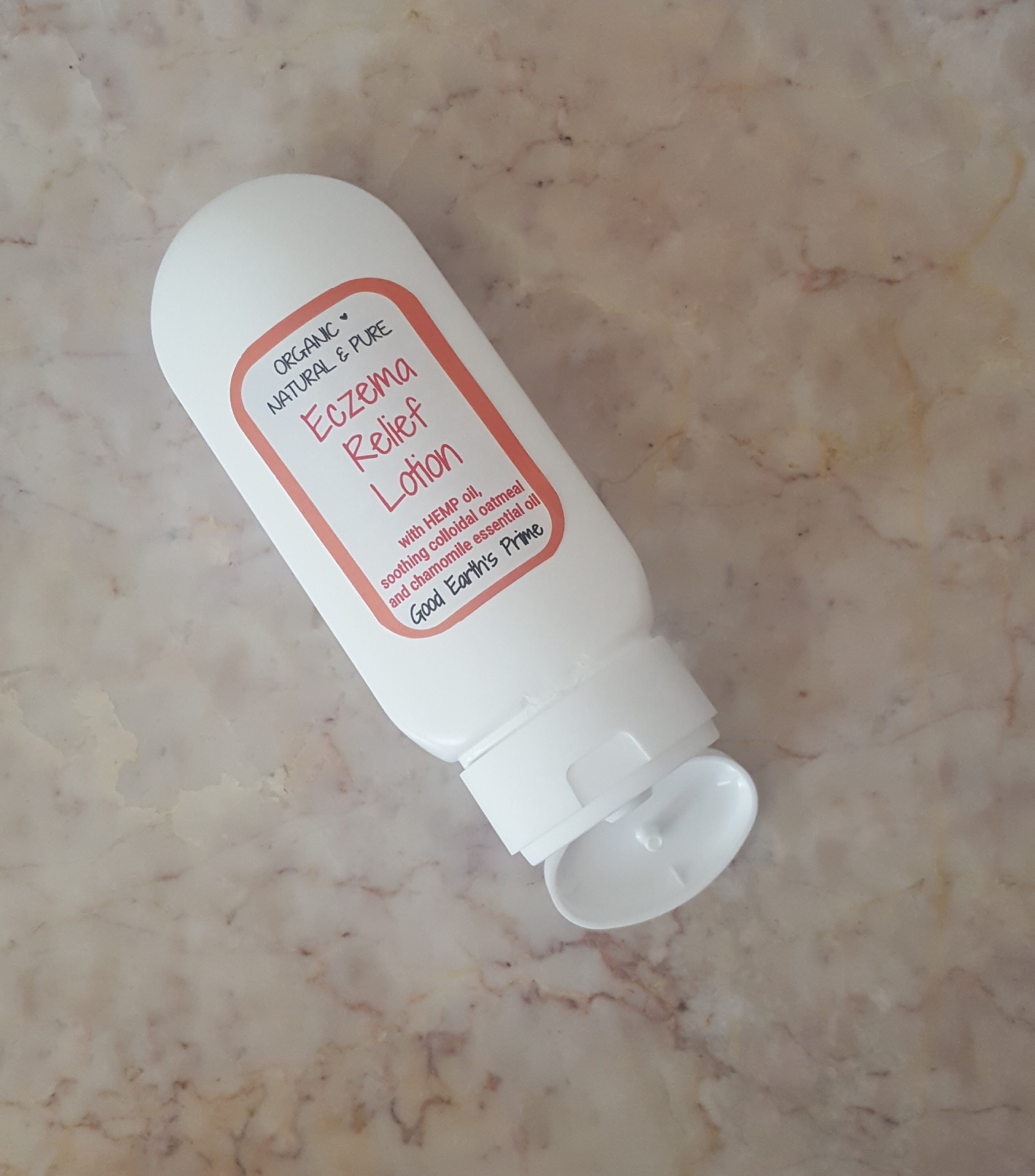 Organic Eczema Lotion Relief for Eczema Issues Hemp Oil Etsy