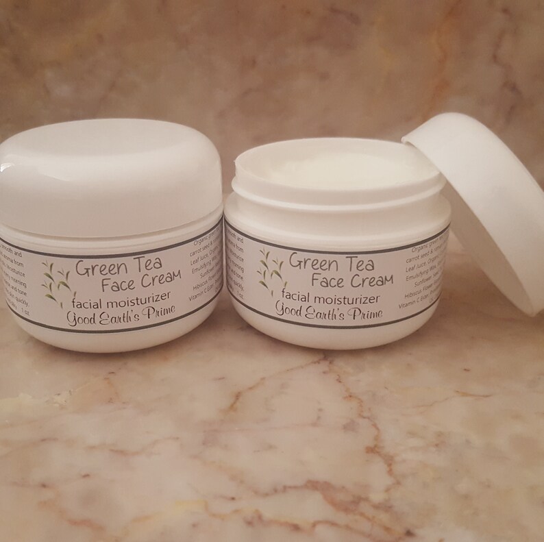 Antiaging formula Green Tea Facial Cream .5 oz Travel Size Etsy