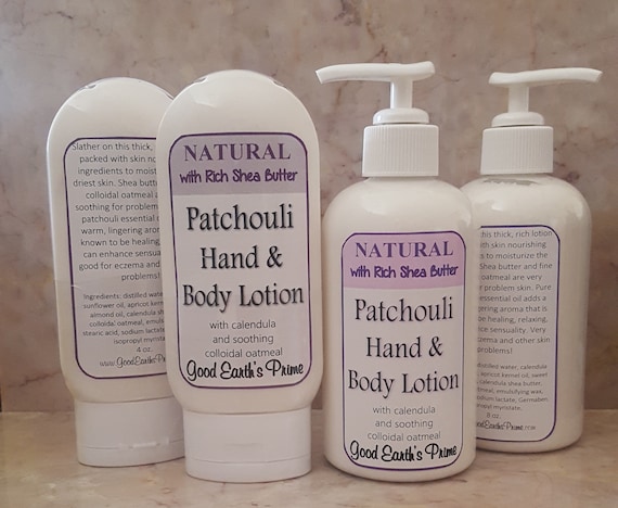 best patchouli body lotion