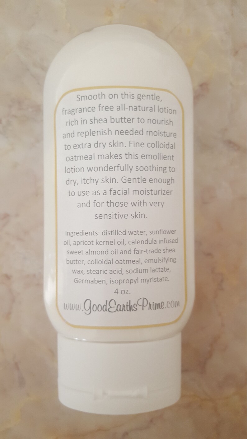 BEST Unscented organic shea butter hand lotion natural hand Etsy