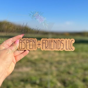 Business Watermark, Custom Wood Flatlay, Physical Watermark, Photo Watermark, IG Tag Name, Social Media Tag, Business logo, Wood Plaque