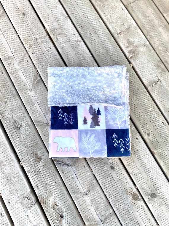 Minky crib blanket hotsell