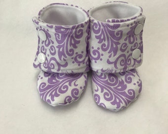 Baby Booties, Baby Gift, Baby Boots, Soft Soled Shoes, Baby Shoes, Stay on Baby Booties, Slippers, Baby Slippers