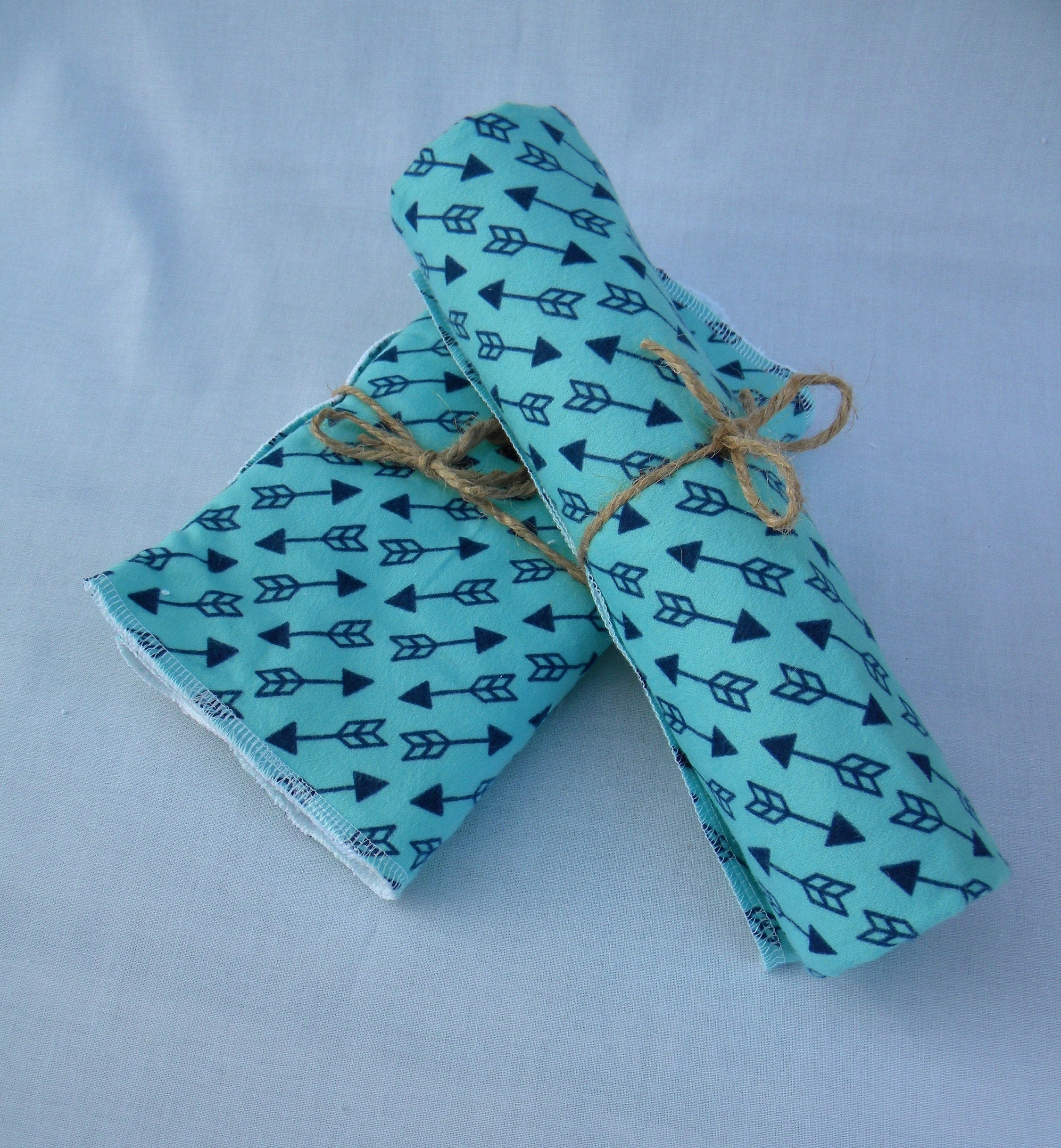 Flannel Baby Blanket and Burp Cloth Set Recieving Blanket Etsy