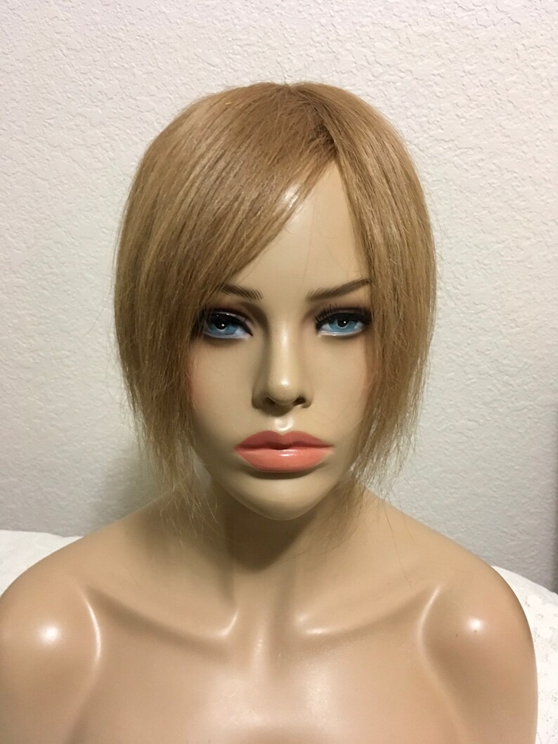 Wiglet 100 Human Hair Reddish Blonde Topper Wig Extensions Etsy