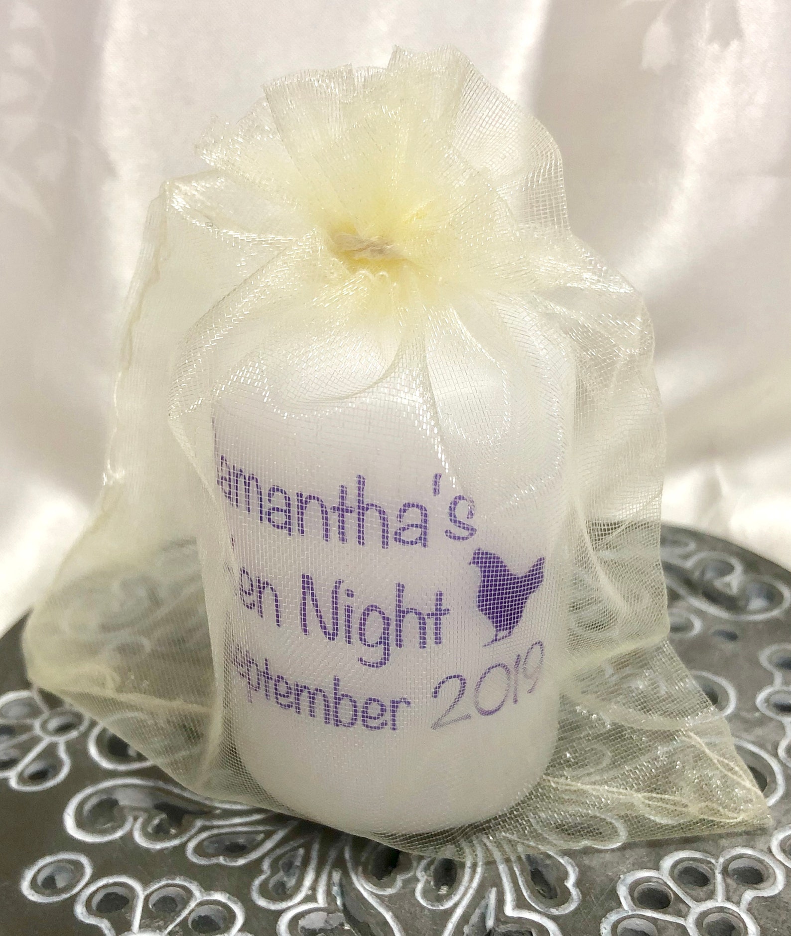 Personalised Candles Hen Night Party Weekend Many Bag Etsy