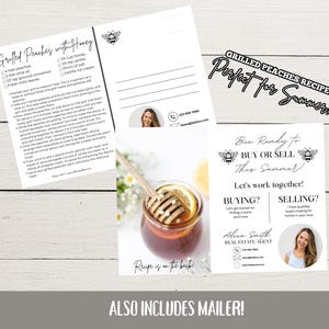 Summer Real Estate Postcard Template | Buying or Selling Mailer | Canva Realtor Marketing | Editable Postcard for Real Estate Agents