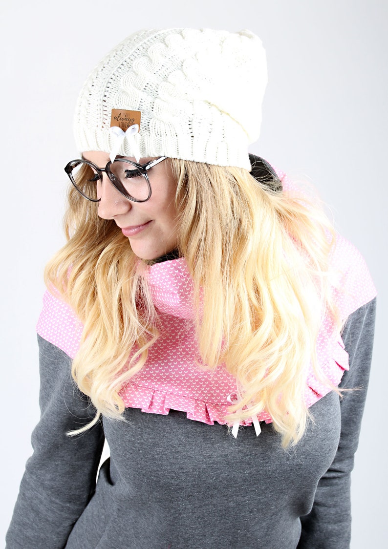 MEKO Beanie Women Wool Cap White