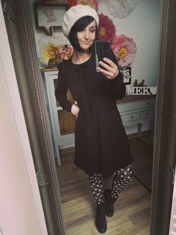 festliches langarm kleid