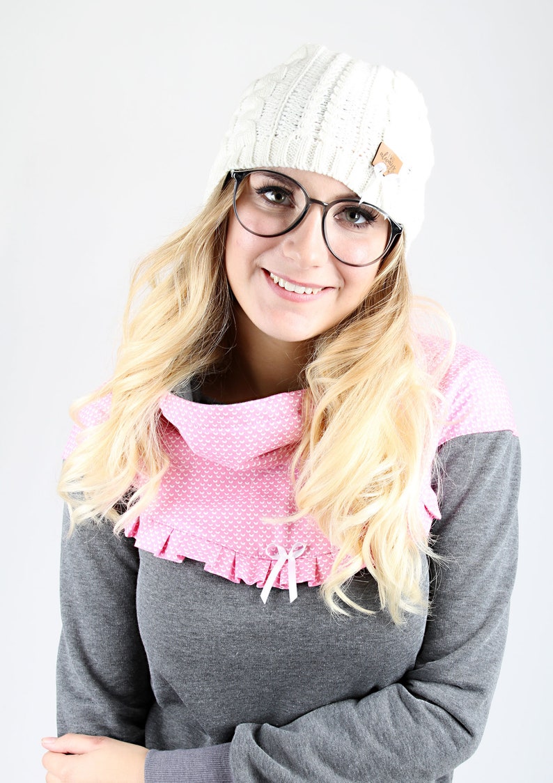 MEKO Beanie Women Wool Cap White