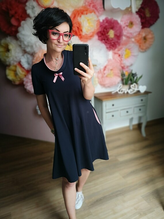 Kleid mit taschen damen Outlet