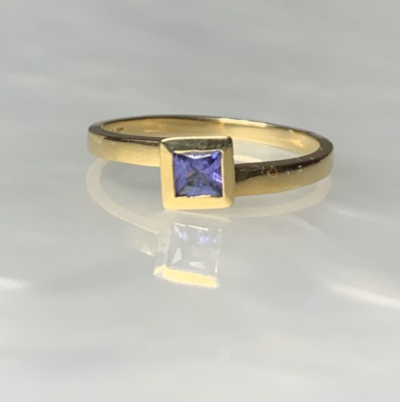 Tanzanite Ring, Trinity Ring, Tri Color Ring, Min… - image 8