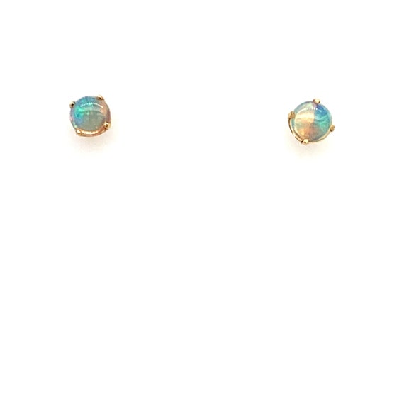 Opal stud earrings, Australian Opal Earrings, Opa… - image 3