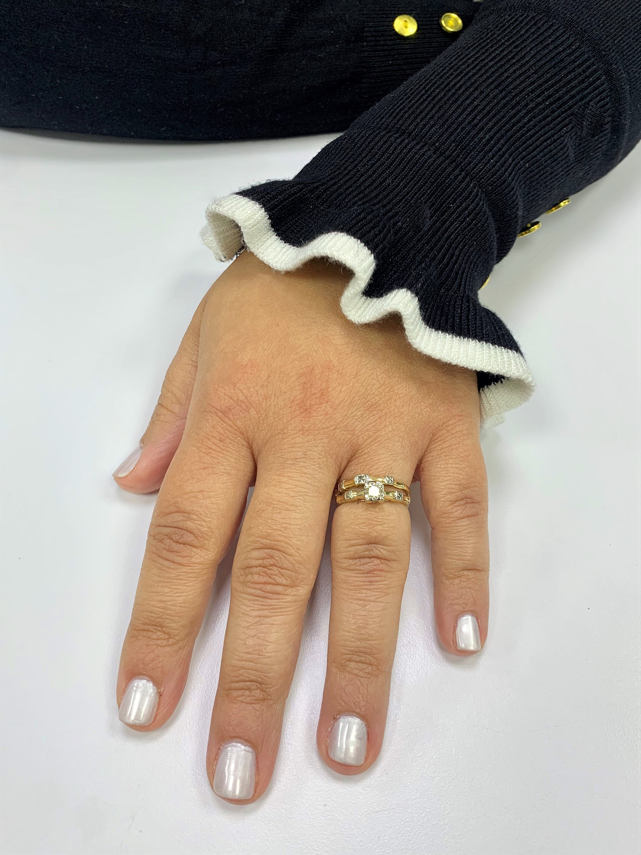 Bridal Set Bridal Set Rings Vintage Bridal Ring Set Vintage Etsy