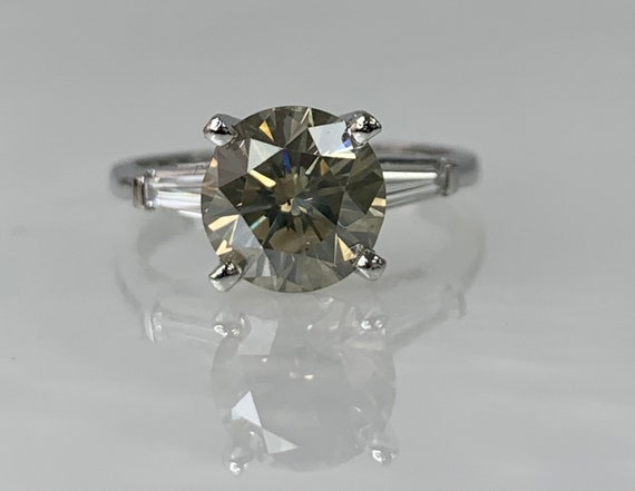 Champagne Diamond Ring, Champagne Diamond Engageme