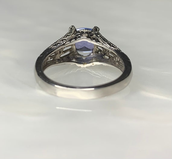 Tanzanite Ring, Tanzanite Engagement Ring, Tanzan… - image 4