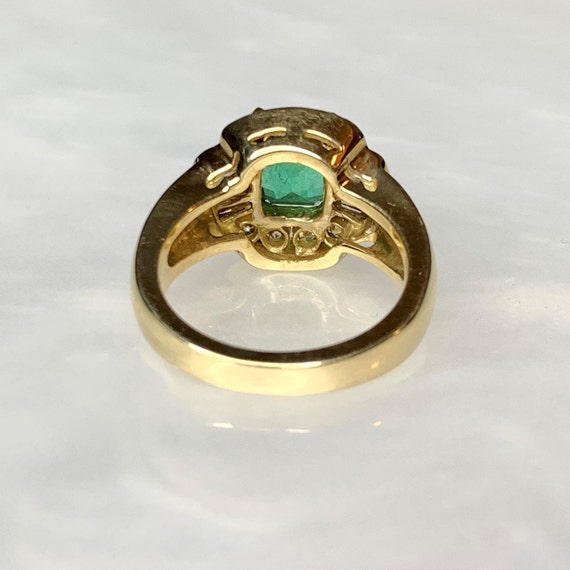 Colombian Emerald Ring, Emerald Ring, Vintage Eme… - image 4