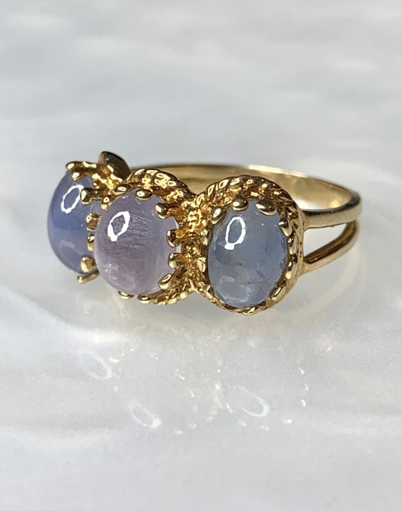 Star Sapphire Ring, Star Sapphire Ring for Women, 