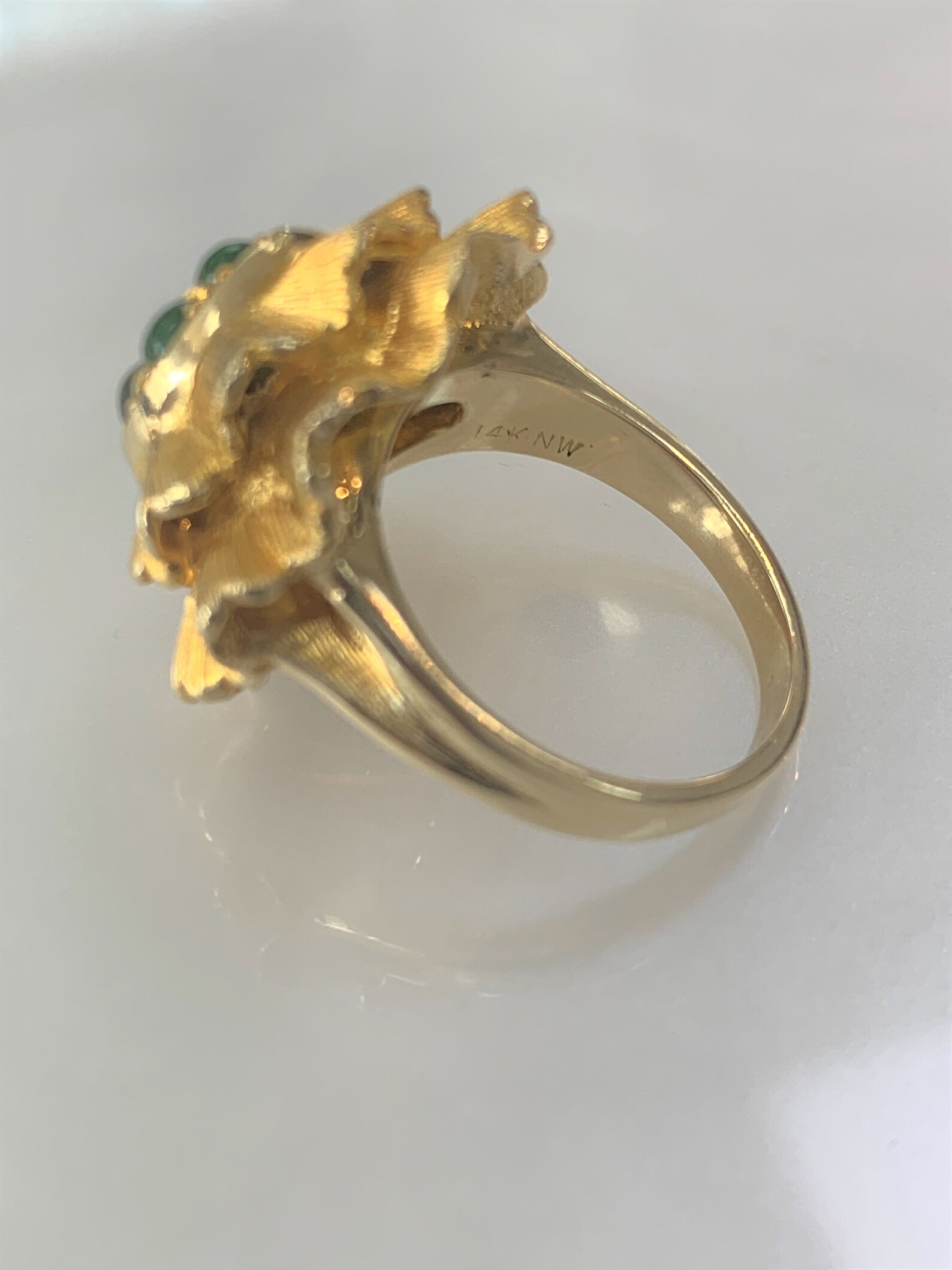 Anello Fascia In Giada Naturale Di Grado A - Vero Giada Birmana Per Uomo E Donna, Larghezza 6.5mm, Taglie USA 4-12, Gioielli Myanmar