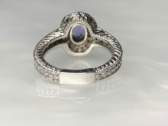 Tanzanite Ring, Tanzanite Engagement Ring, Tanzan… - image 4