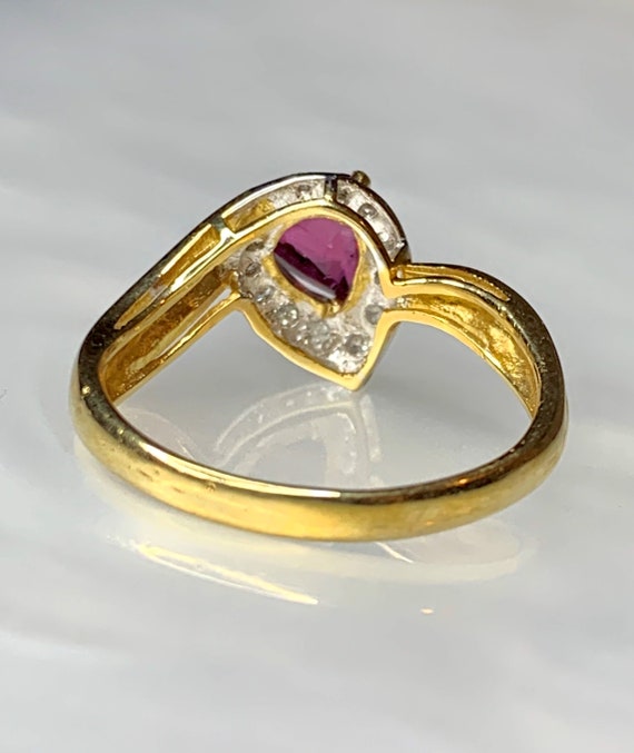 Ruby Ring, Ruby Rings For Women, Ruby Ring Vintag… - image 4