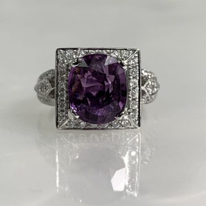 Purple ring, Purple Sapphire ring, Purple Sapphire, Purple sapphire engagement ring, Purple sapphire jewelry, unique sapphire ring, sapphire