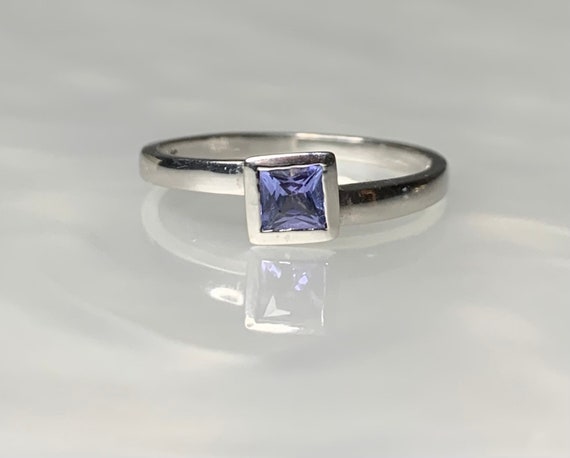 Tanzanite Ring, Trinity Ring, Tri Color Ring, Min… - image 6