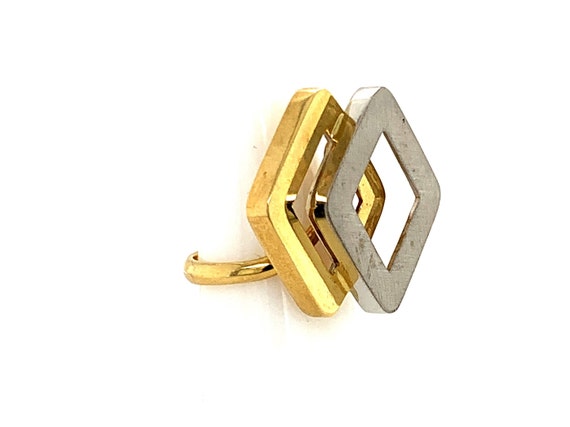 Gold Ring For Women, Gold Ring, Gold Geometric Ri… - image 4