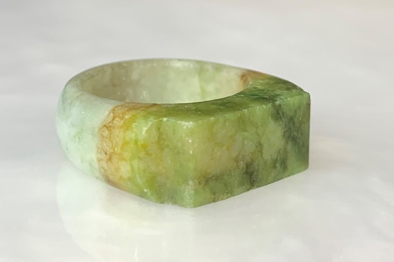 Jade Ring, Jade Ring For Women, Green Jade Ring, … - image 2