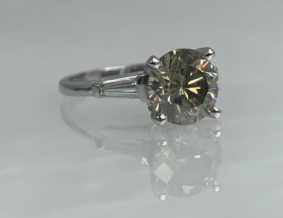 Champagne Diamond Ring, Champagne Diamond Engagem… - image 3