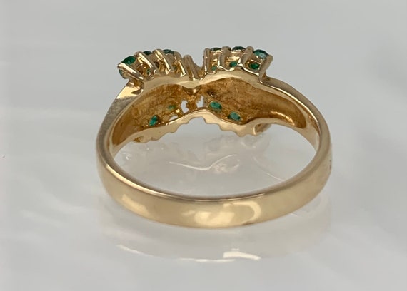 Emerald Ring, Emerald Ring Vintage, Emerald Ring … - image 4