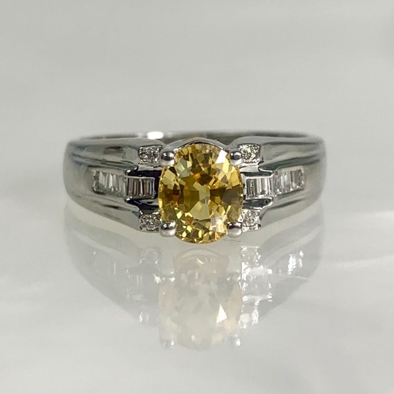 yellow sapphire, yellow sapphire ring, yellow ston