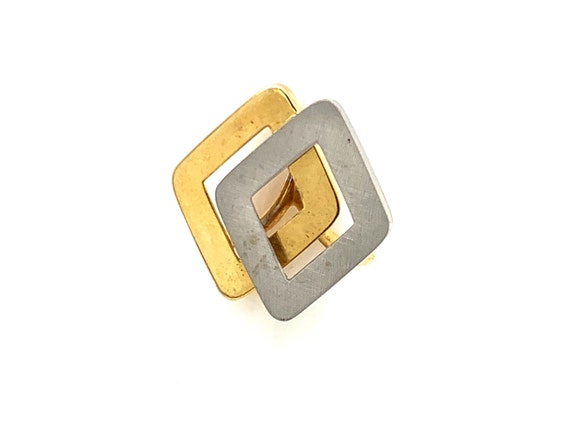 Gold Ring For Women, Gold Ring, Gold Geometric Ri… - image 3