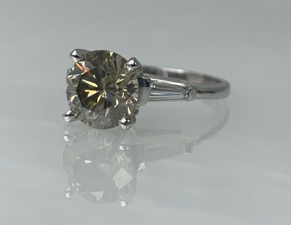 Champagne Diamond Ring, Champagne Diamond Engagem… - image 2