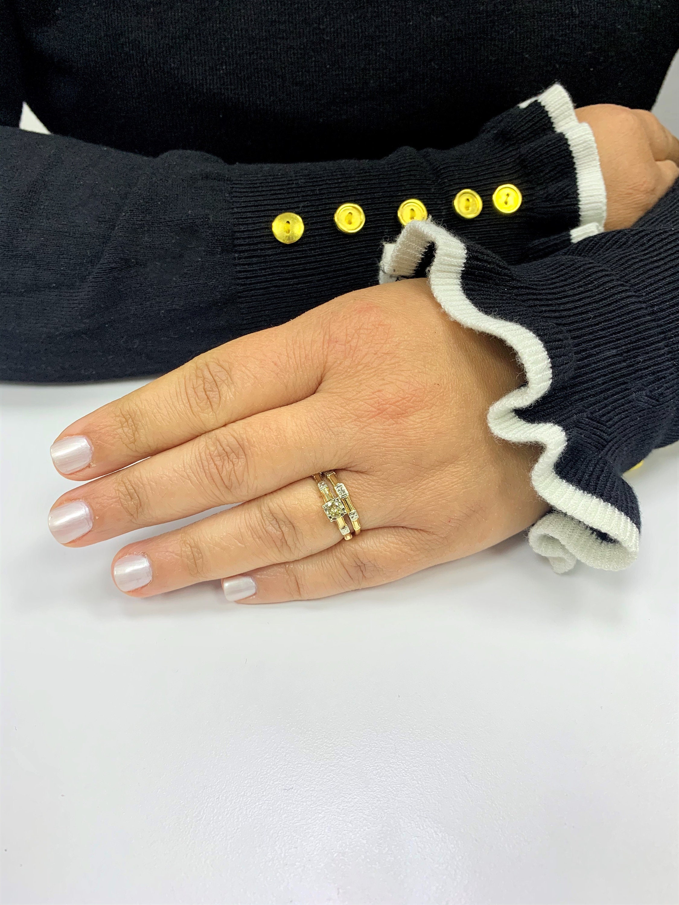 Bridal Set Bridal Set Rings Vintage Bridal Ring Set Vintage Etsy