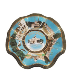 Disneyland Decor  Dish/ Ashtray, Walt Disney productions 1970’s, Ruffle Candy California. B-3
