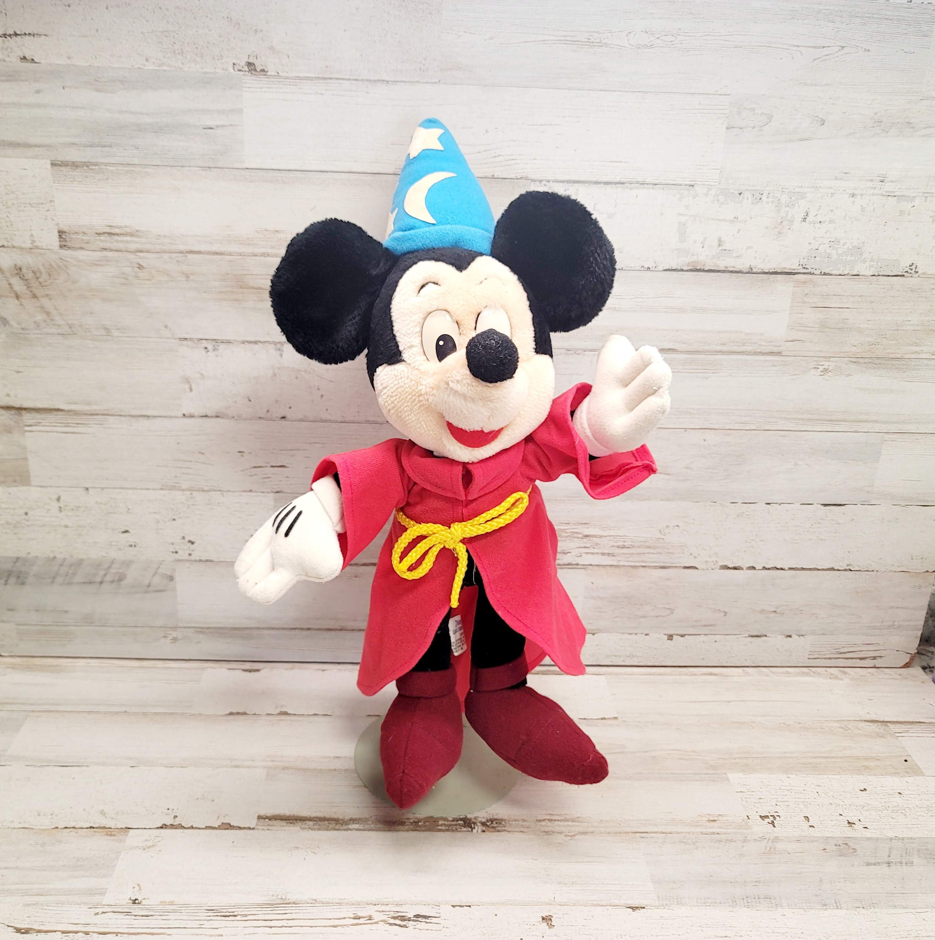WALT DISNEY WORLD Mickey Mouse FANTASIA Sorcerer's Light Up Wizard Adult  Hat