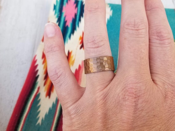 Vintage Copper Ring-Adjustable (#22) - image 3