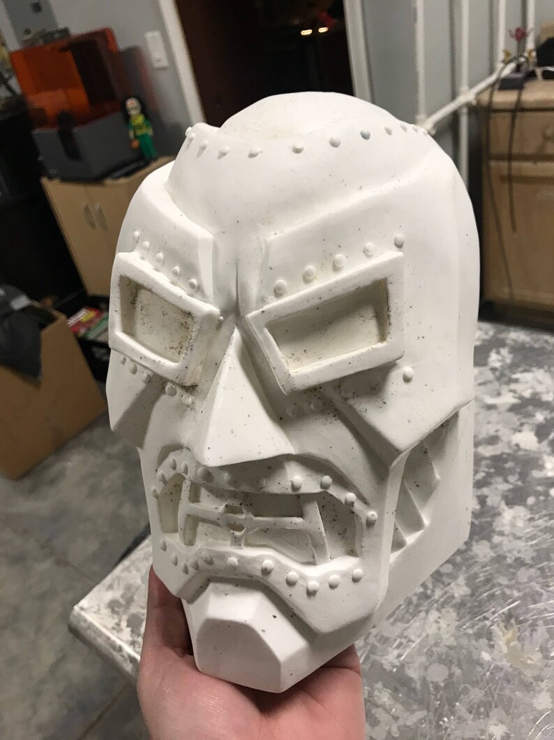 Doctor Doom resin face mask