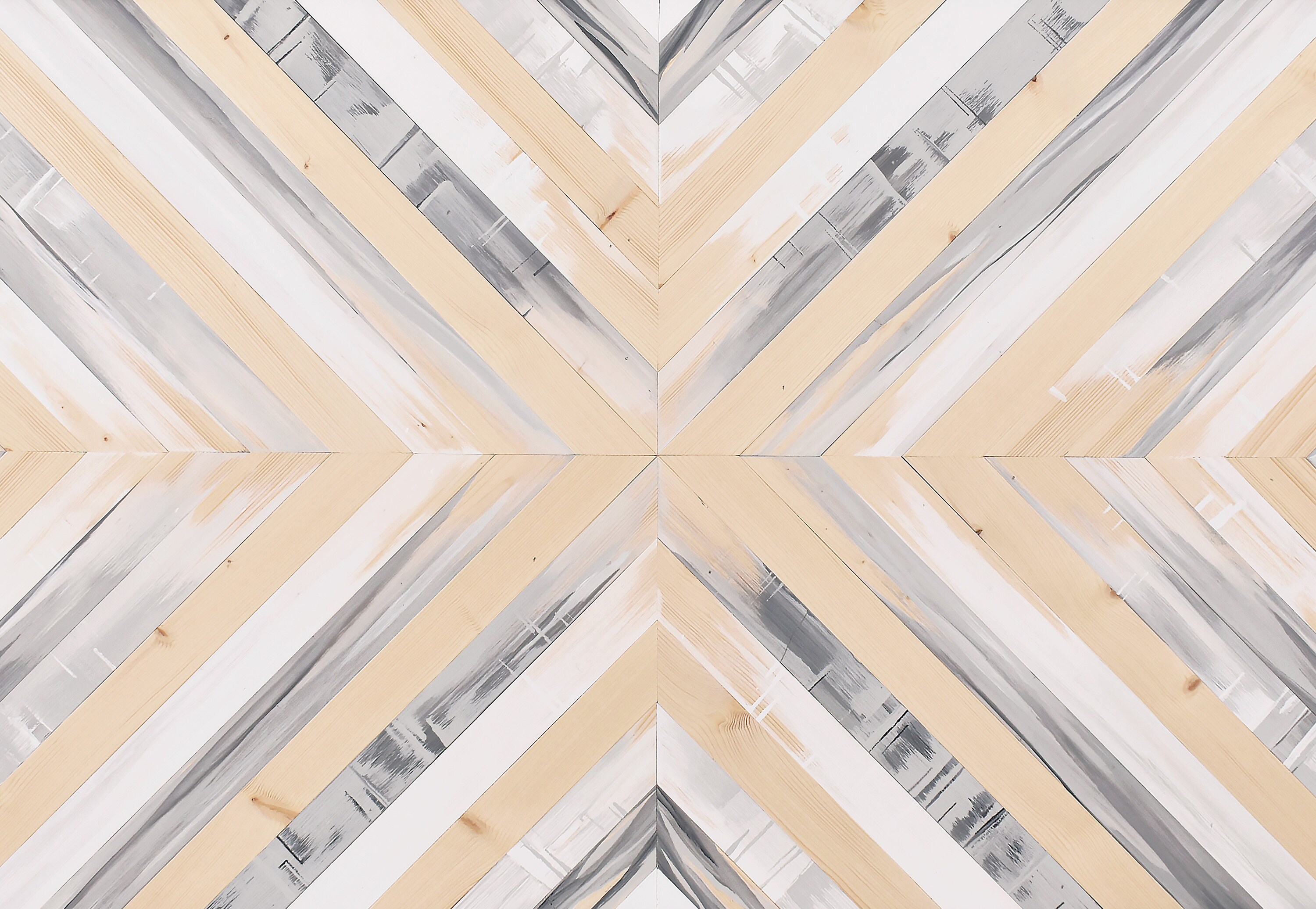 Gray Wood Wall Art White Modern Wood Wall Art Large Wood Etsy